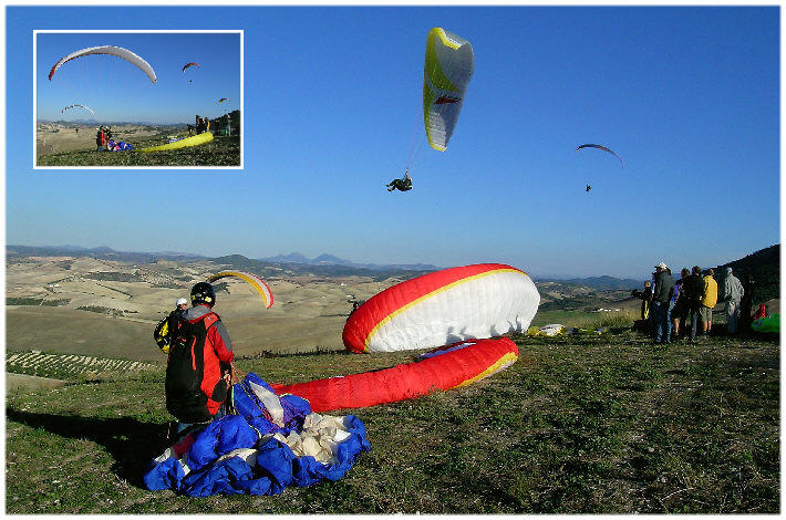 Fluggebiet Montellano